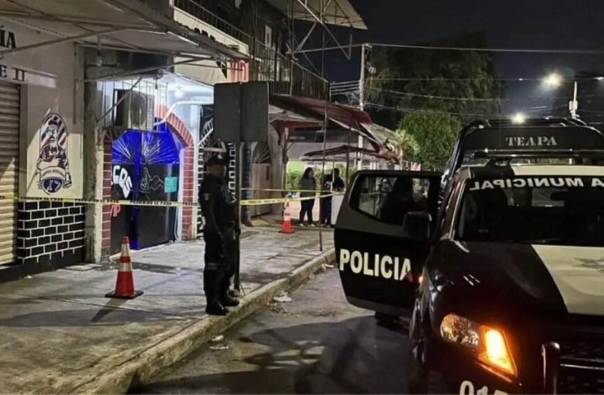 FGET investiga ataque armado en bar de Teapa; buscan identificar a los responsables