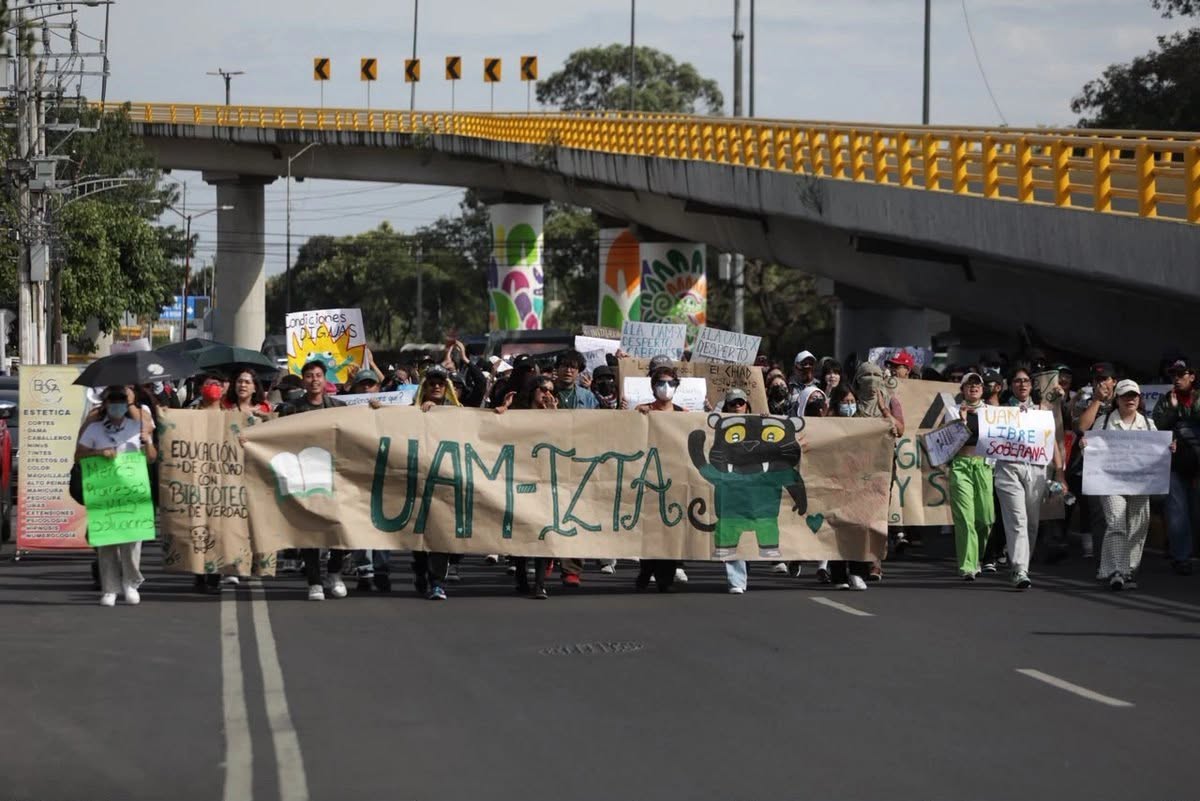 Se extiende paro estudiantil en la UAM; exigen mejores condiciones educativas