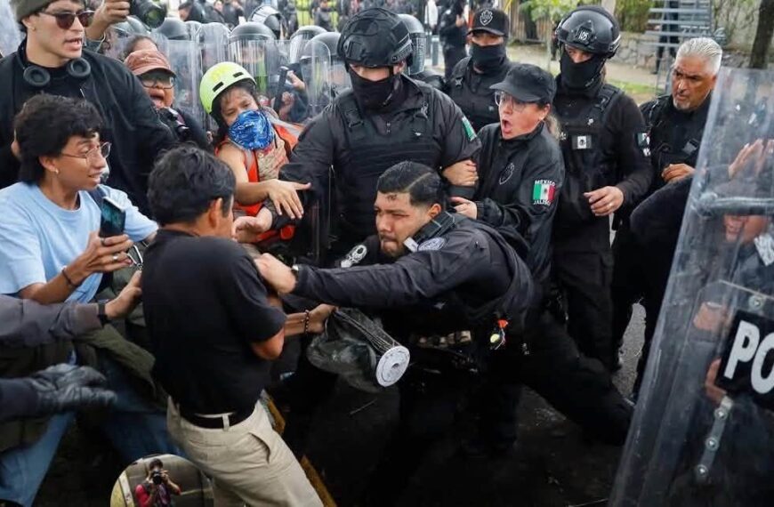 Lemus evade señalamientos de la CNDH y acusa a grupos violentos de intentar desestabilizar Jalisco