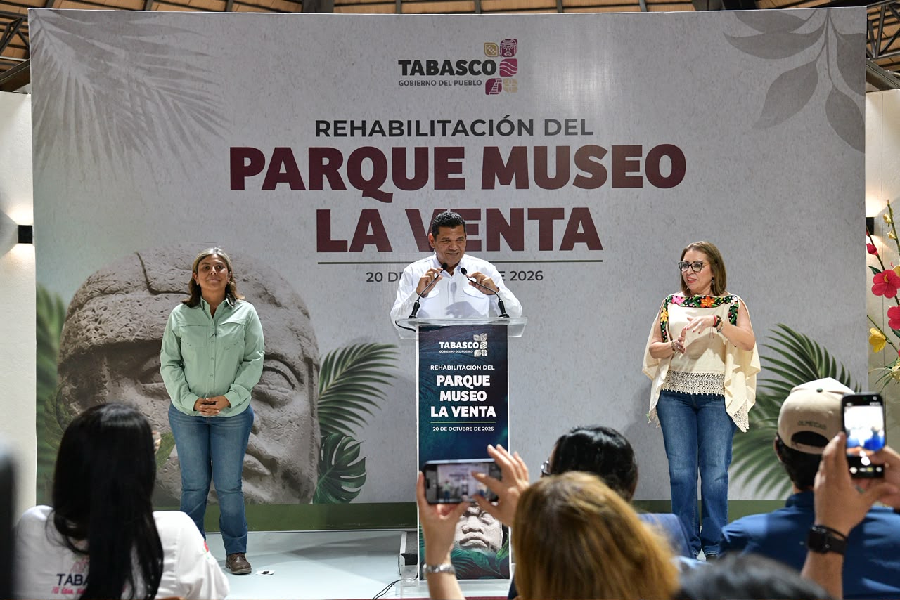 Reabrirá el Parque Museo La Venta este 26 de octubre tras inversión de 36.5 mdp…