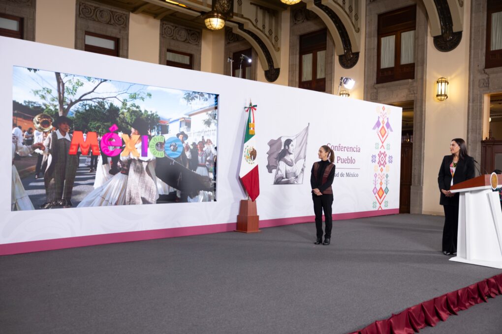Turismo internacional crece 13.6% en 2025 y deja derrama de casi 35 mil mdd: Claudia Sheinbaum