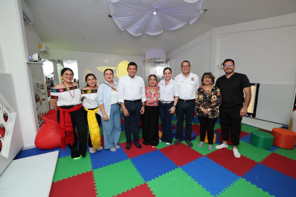Inauguran aula multisensorial en CAM 25 de Centla para fortalecer educación inclusiva