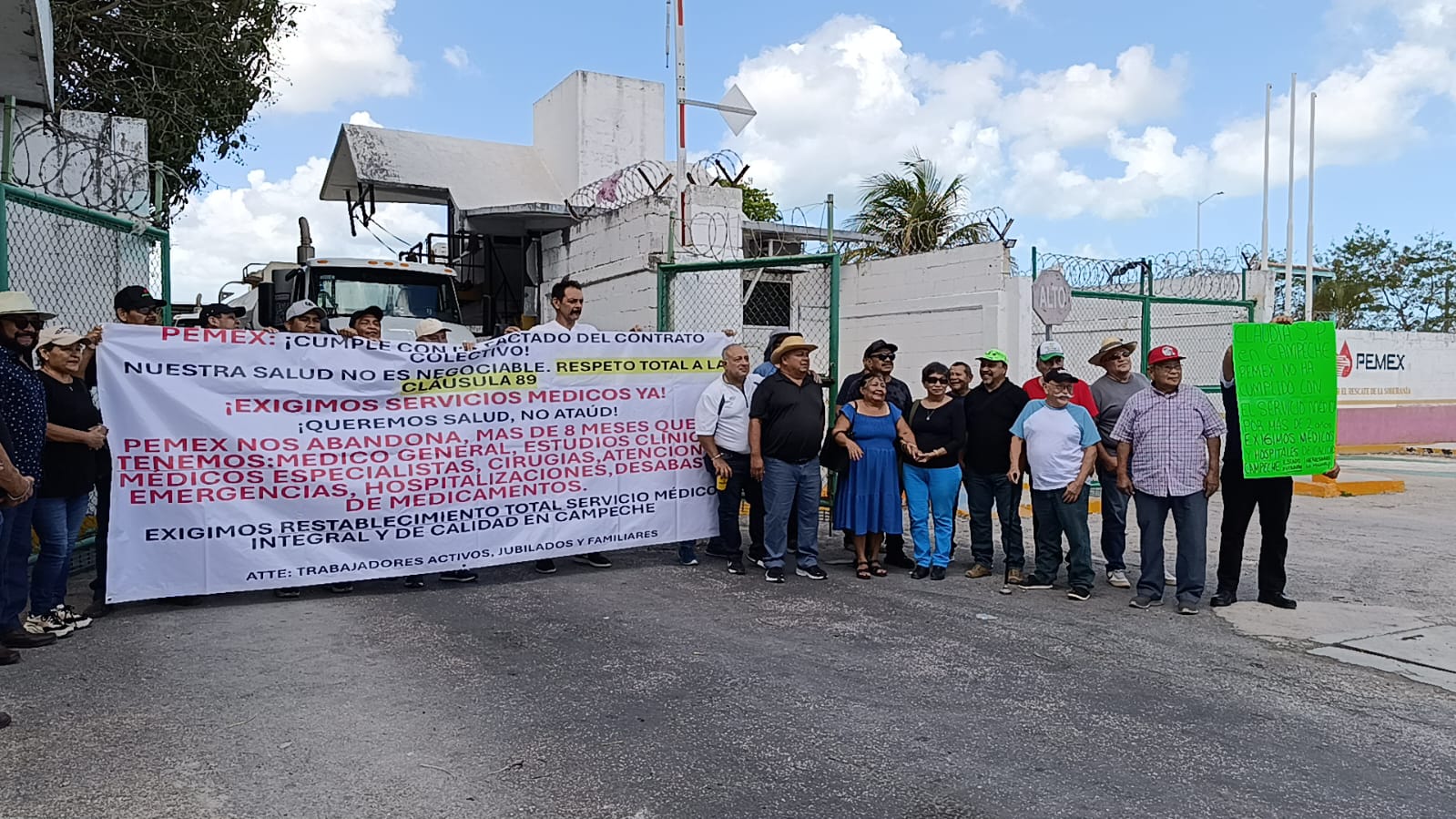 Crisis petrolera agrava conflictos laborales en Ciudad del Carmen; trabajadores no logran cobrar indemnizaciones