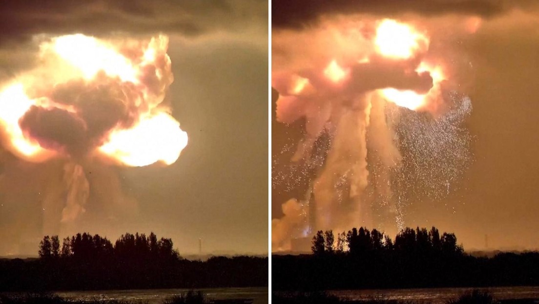 Explota cohete New Glenn de Blue Origin durante prueba en Florida; no hubo víctimas