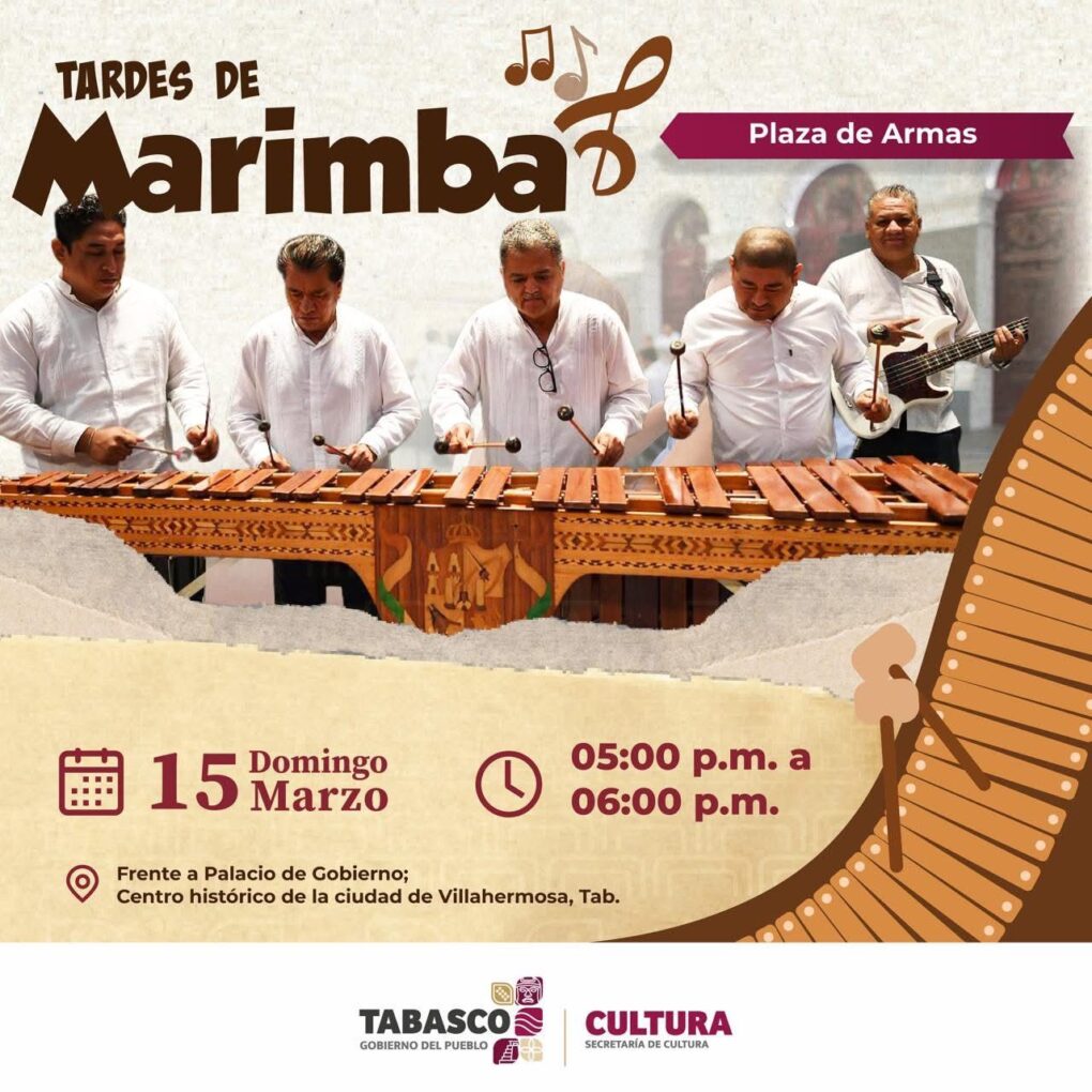 Invita Secretaría de Cultura a disfrutar más de 50 actividades artísticas y culturales este fin de semana en Villahermosa