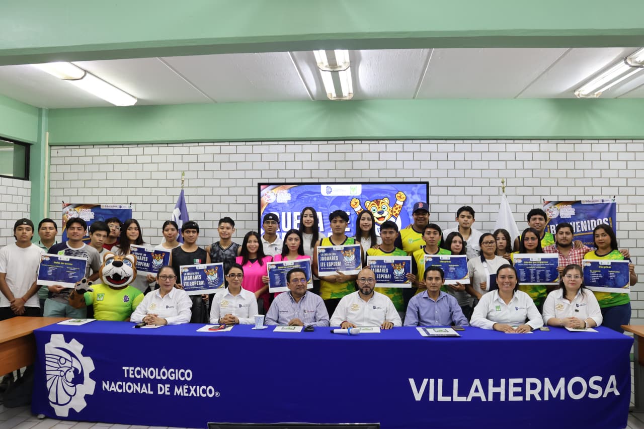 Anuncian en Villahermosa el LXVIII Prenacional Deportivo del TecNM 2026