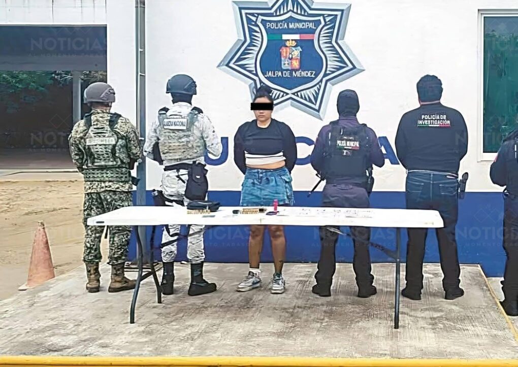 Detienen a joven tras intento de ataque armado en barbería de Jalpa de Méndez