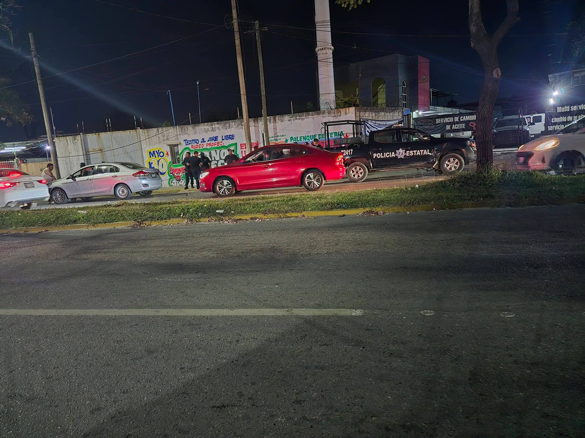 Detiene SSPC a sujeto tras persecución de camioneta robada en Villahermosa; una mujer resulta lesionada