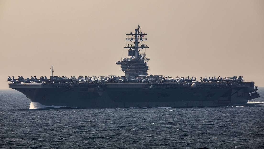 Tres marineros heridos tras incendio en portaviones USS Dwight D. Eisenhower en Virginia