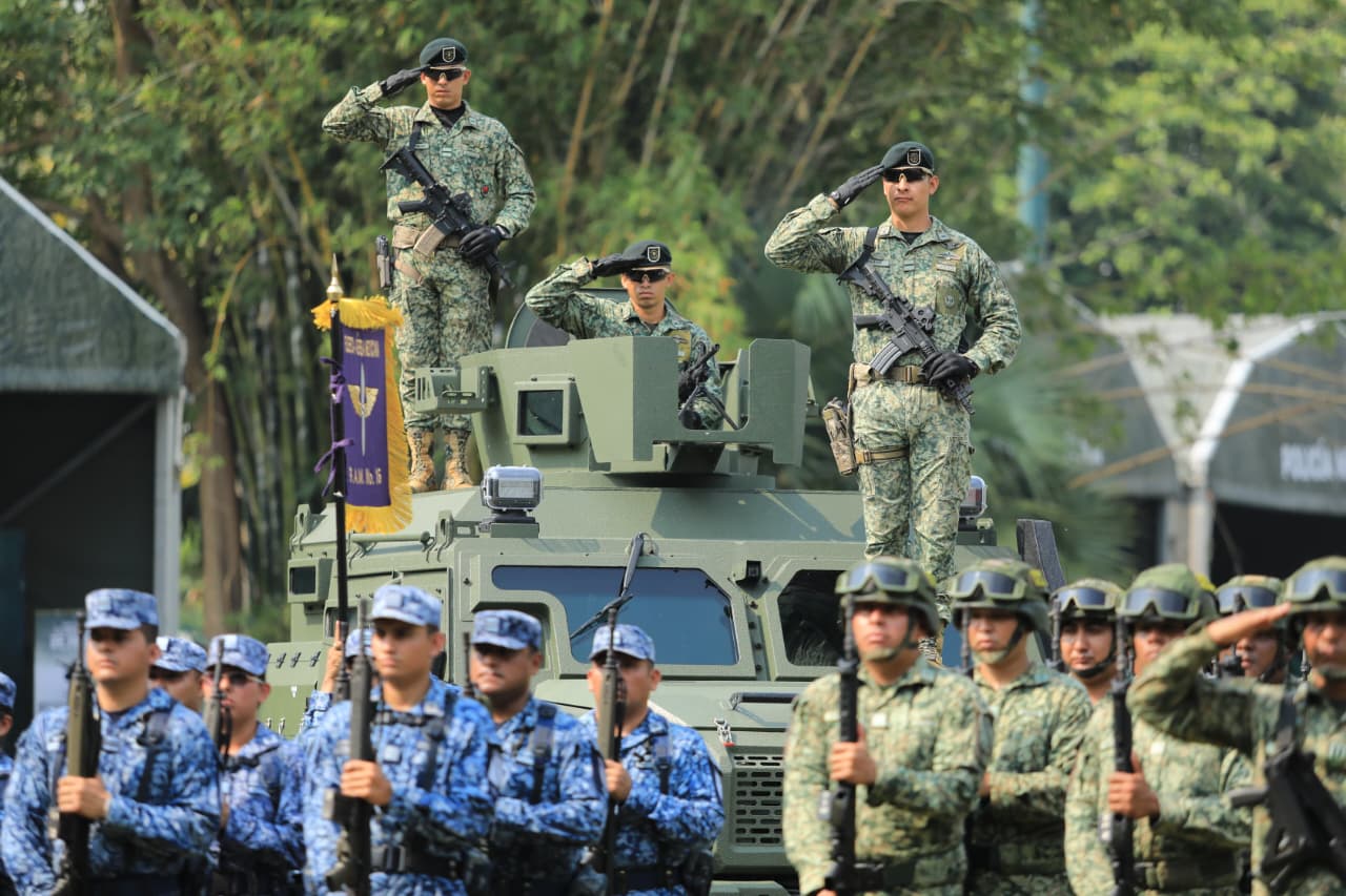 Concluye con éxito en Tabasco la Exposición Militar “La Gran Fuerza de México”