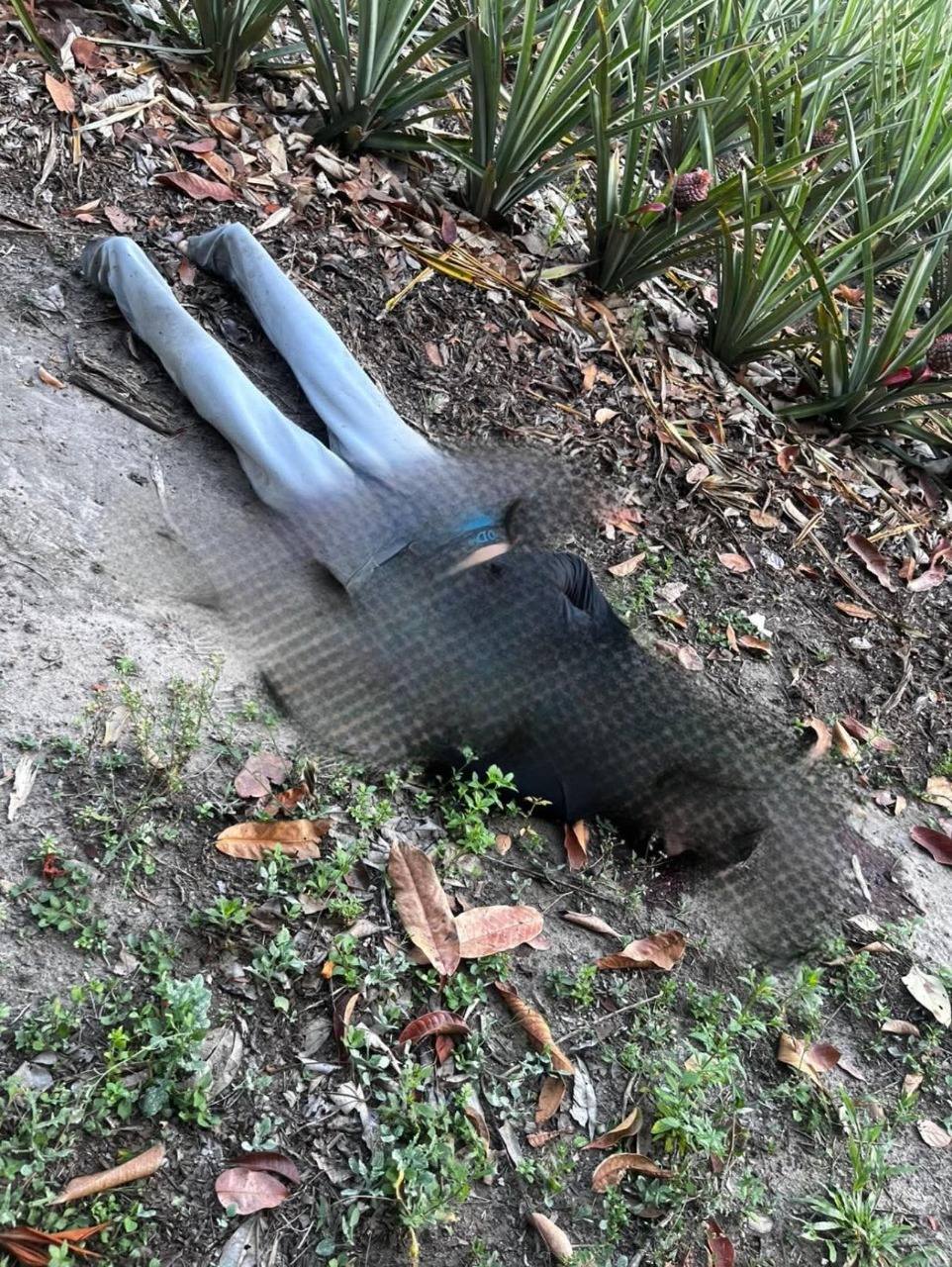 Hallan a dos hombres ejecutados y atados en Mecatepec, Huimanguillo