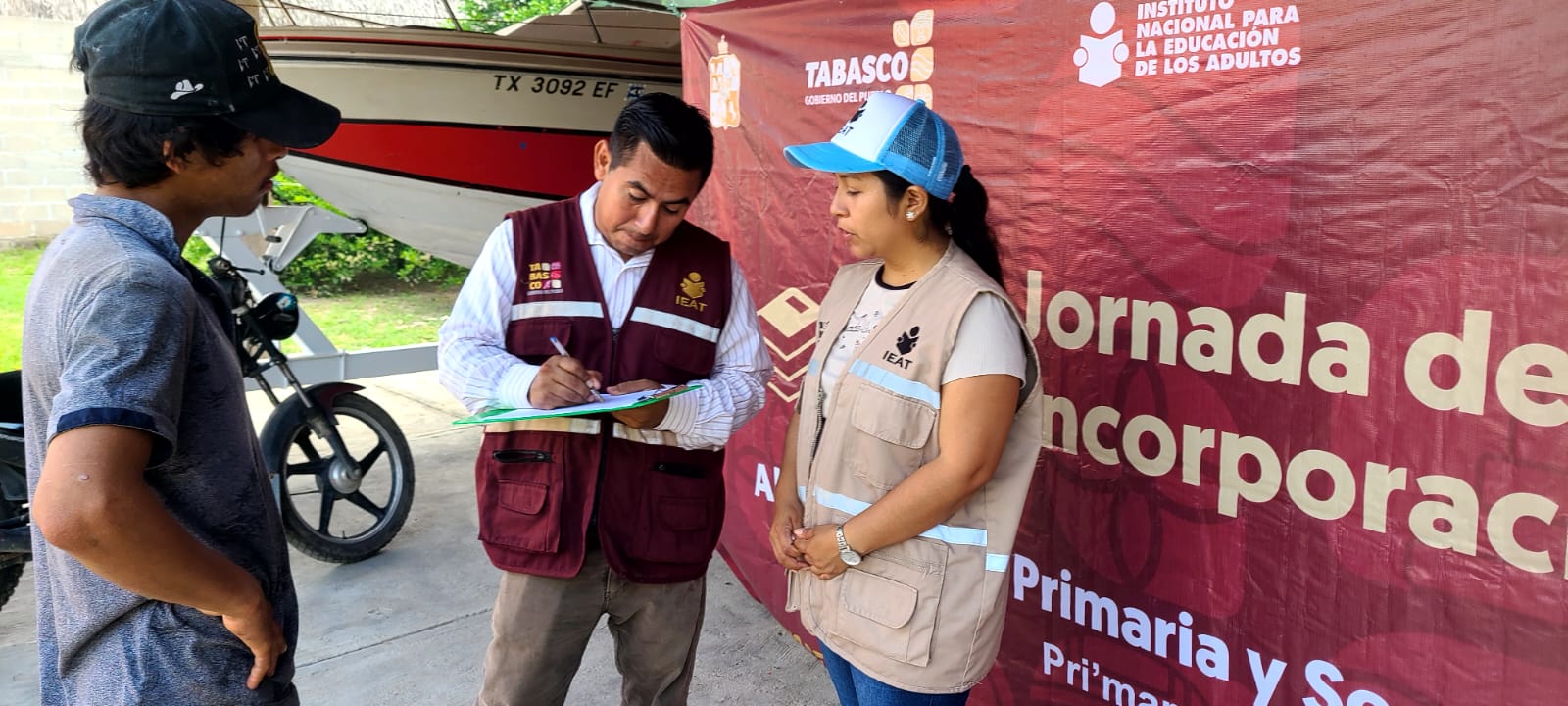 IEAT refuerza atención en comunidades para garantizar acceso a la educación básica en Tabasco