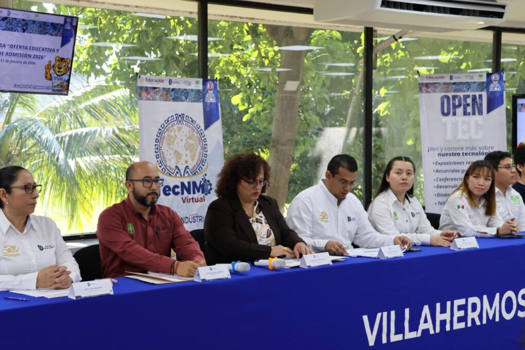 Tecnológico de Villahermosa presenta su Oferta Educativa y Convocatoria de Admisión 2026