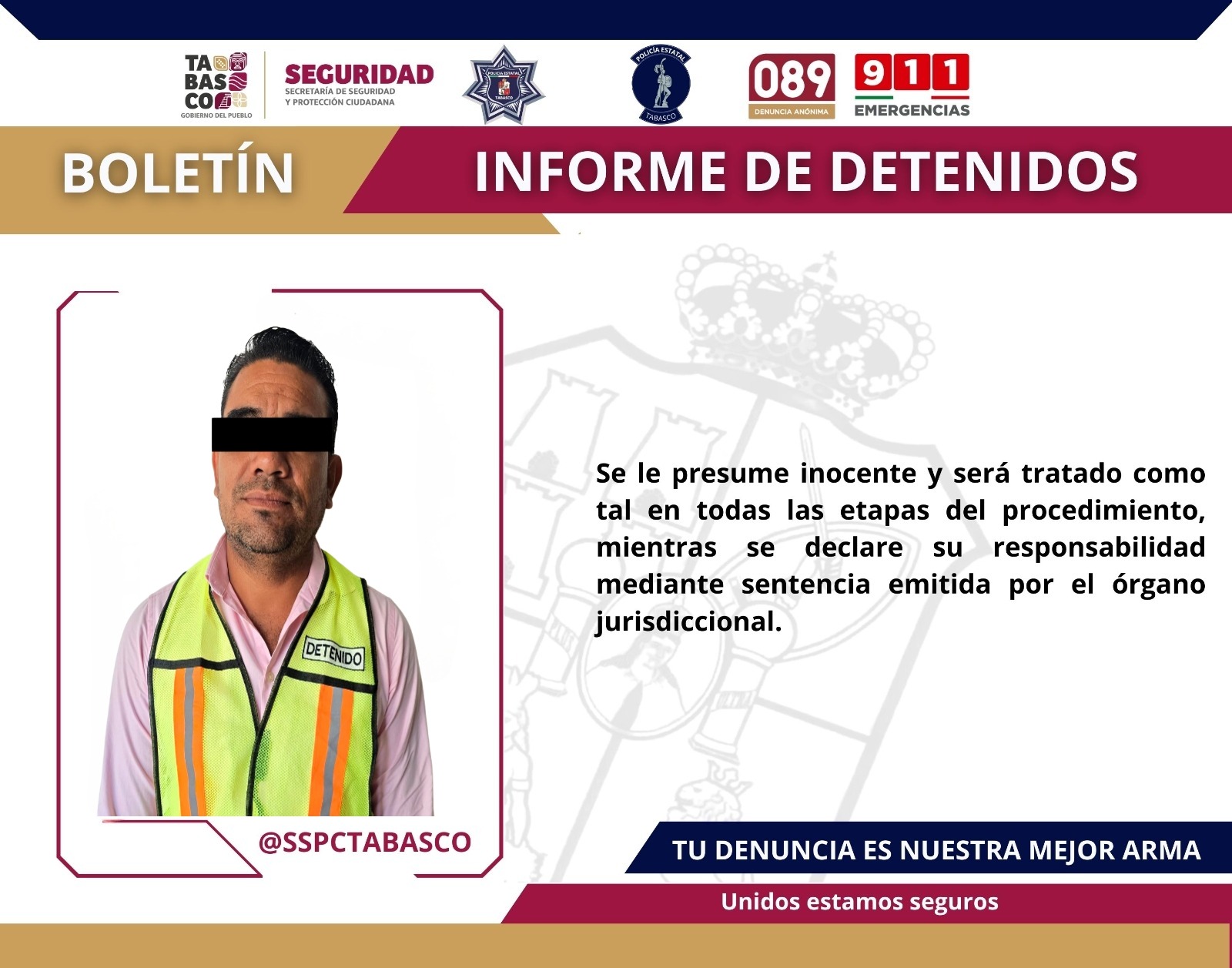 Detienen a hombre con presuntas drogas en Ciudad Industrial