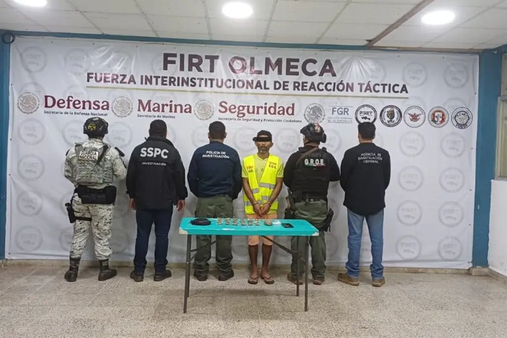Presunto integrante de “La Barredora” es detenido tras enfrentamiento en Jalapa