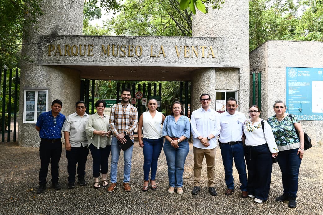 Supervisan condiciones de fauna en el Parque Museo La Venta