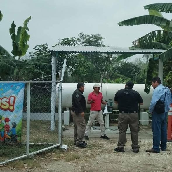 Fuerte operativo en gasera de Nacajuca genera expectación