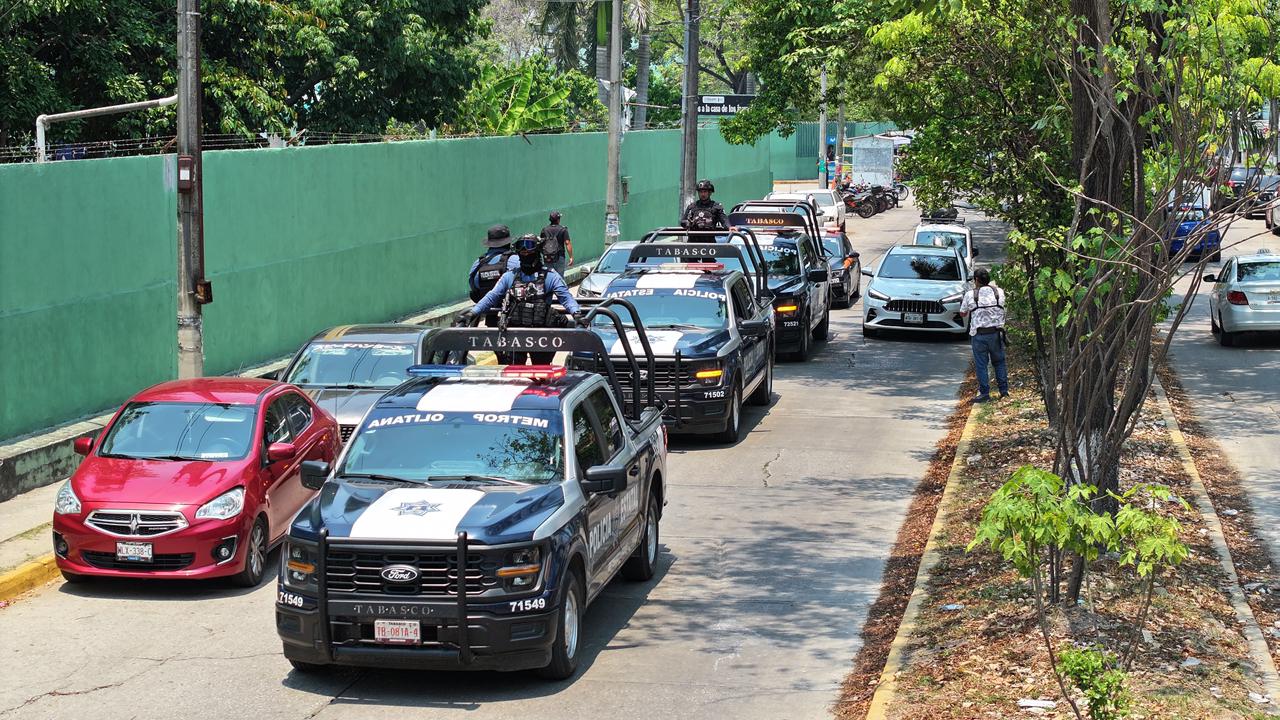 Refuerzan vigilancia y proximidad ciudadana en Villahermosa; destacan percepción de mayor seguridad