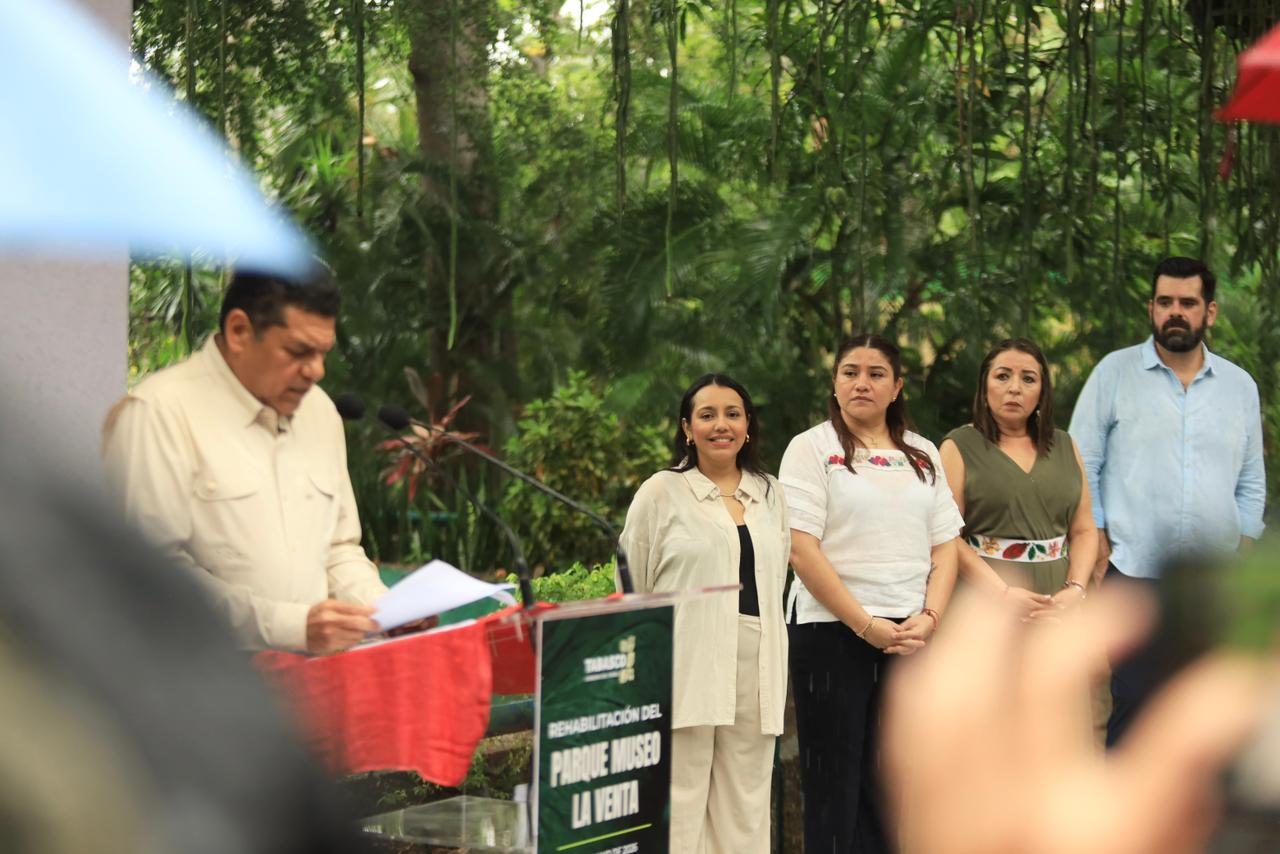 Inicia histórica rehabilitación del Parque Museo La Venta; invertirán más de 26 mdp en modernización del zoológico…