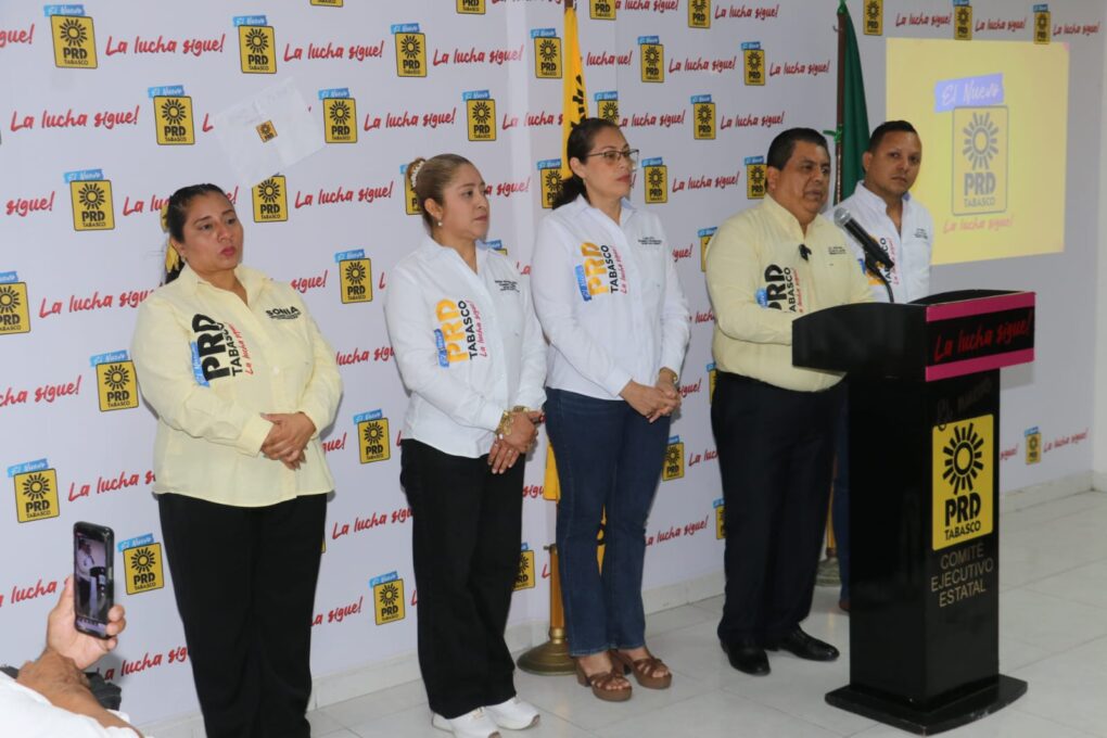 PRD Tabasco fija postura sobre propuesta de reforma electoral federal