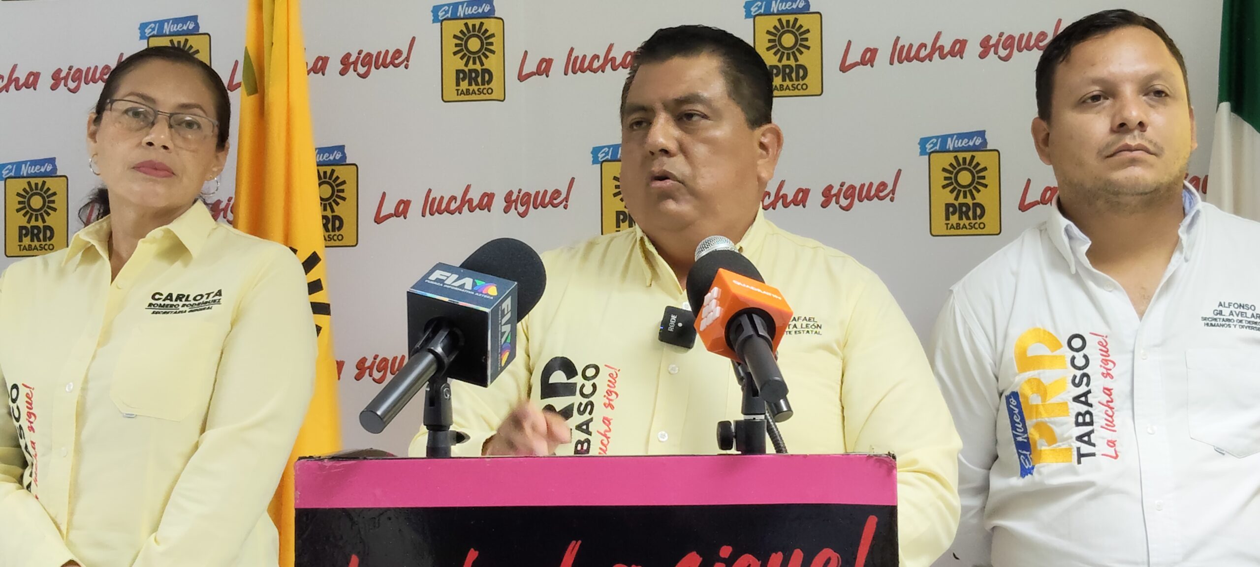 PRD Tabasco exige cambio en estrategia de seguridad tras hechos violentos en Jalpa