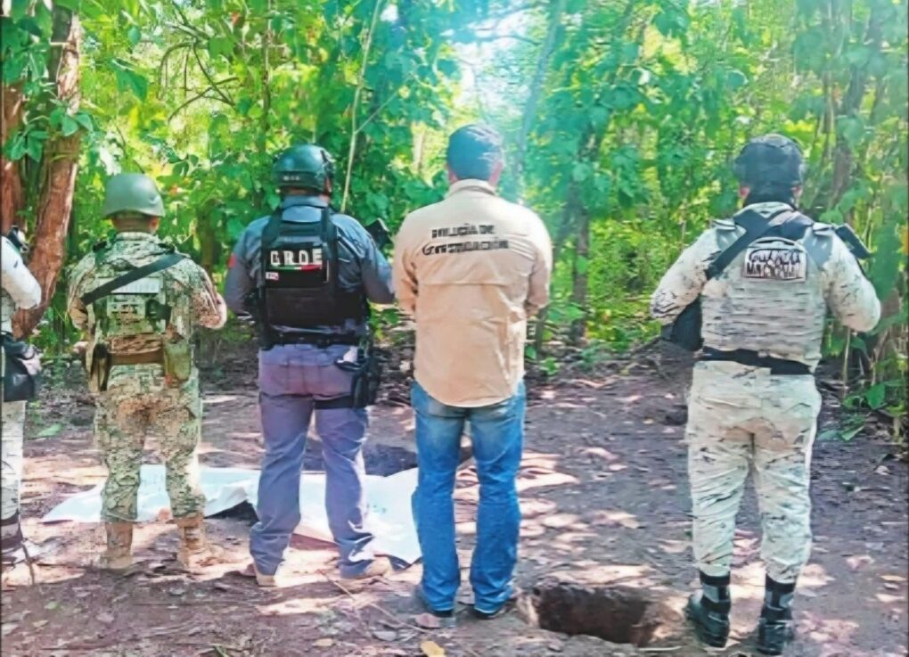 Localizan fosa clandestina en Paraíso; recuperan seis cuerpos