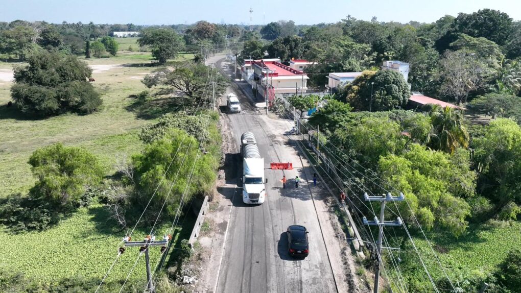 Inicia reconstrucción del libramiento a Dos Bocas en Paraíso…