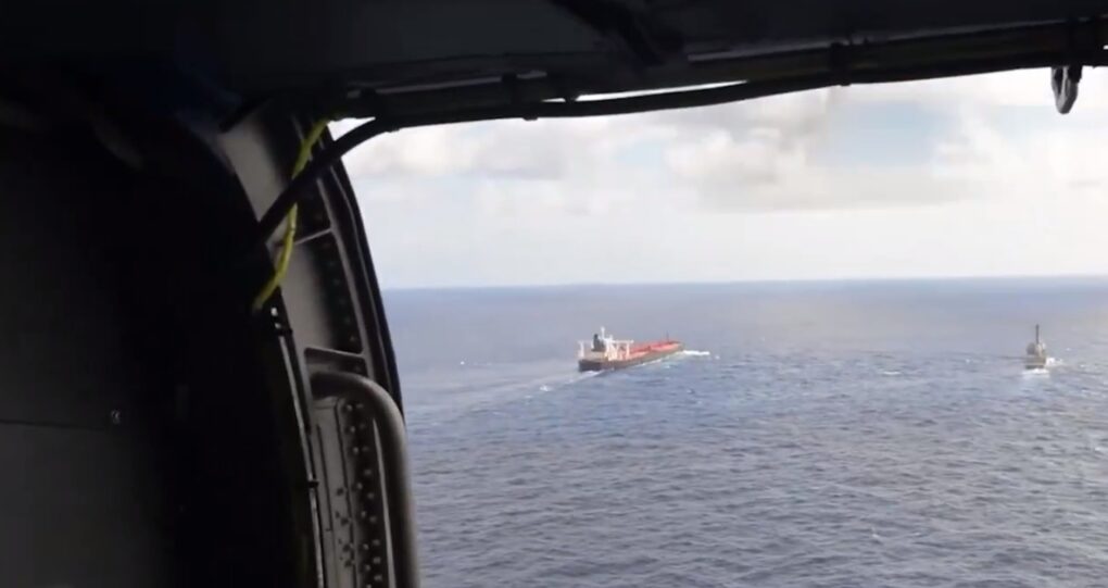 EE. UU. intercepta en el océano Índico al petrolero ‘Veronica III’ por violar el bloqueo a Venezuela, afirma el Departamento de Defensa