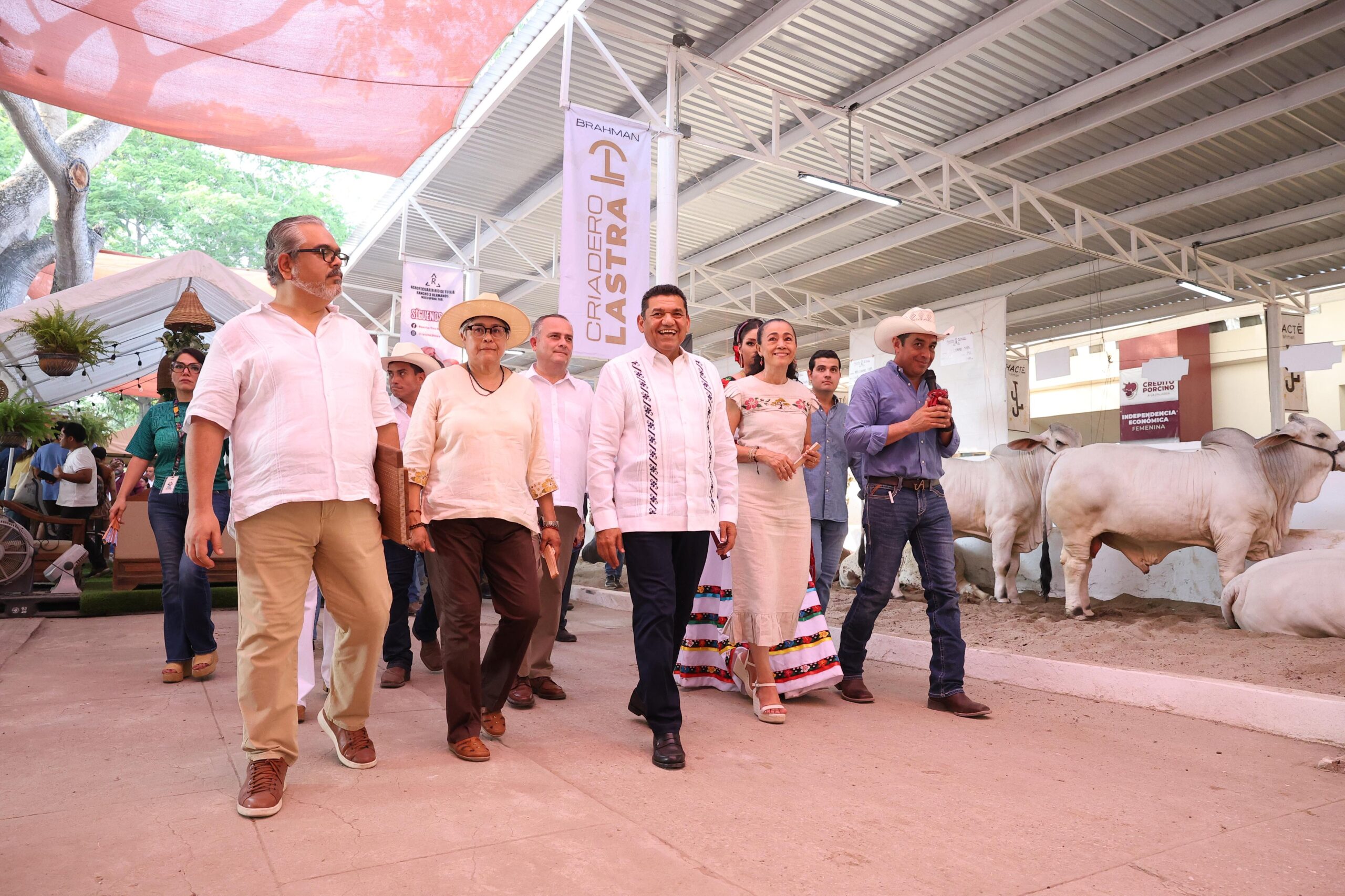 Ganaderos estrenan pista de exposiciones en la Feria del Pueblo; Javier May destaca talento y calidad de ganadería tabasqueña…
