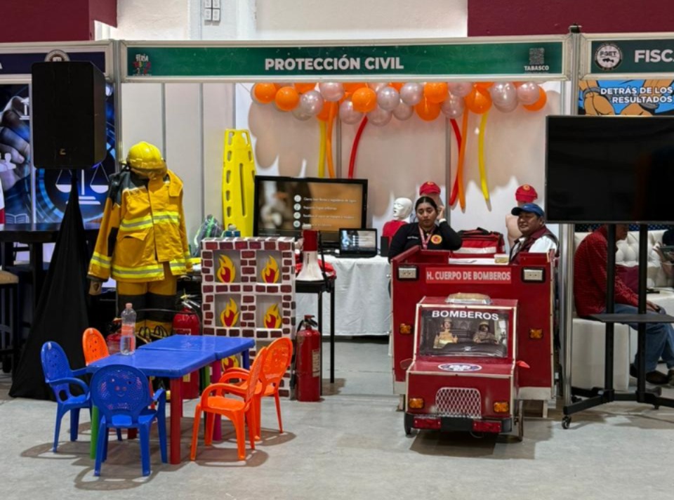 Refuerzan operativo de seguridad en la Feria Tabasco 2026