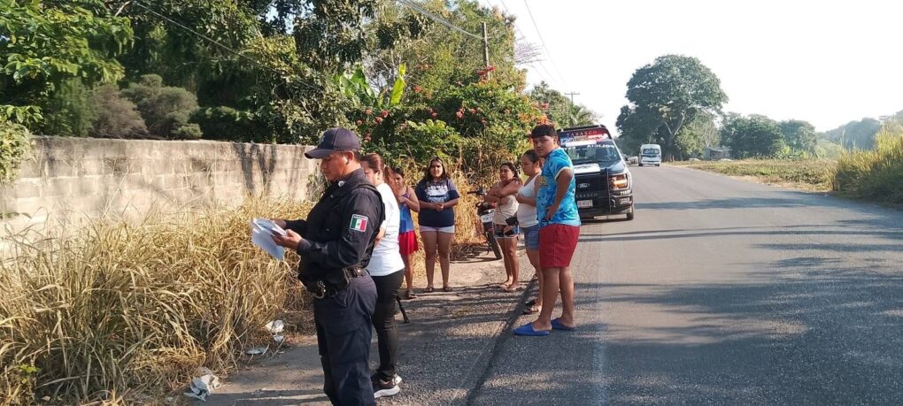 Localizan sin vida a menor de aproximadamente 12 años en ranchería Río Viejo, Centro