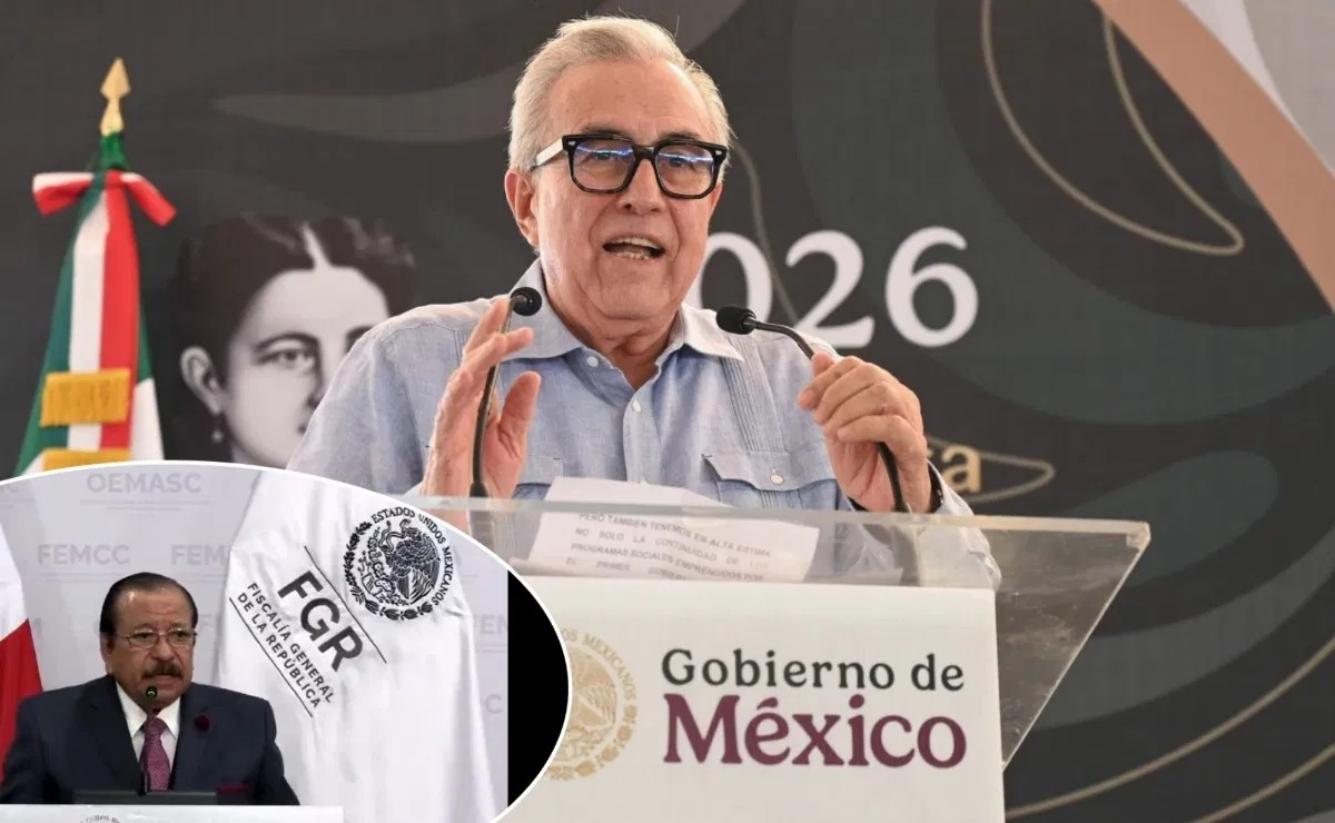 FGR descarta detención de Rubén Rocha Moya; acusa falta de pruebas en solicitud de EU