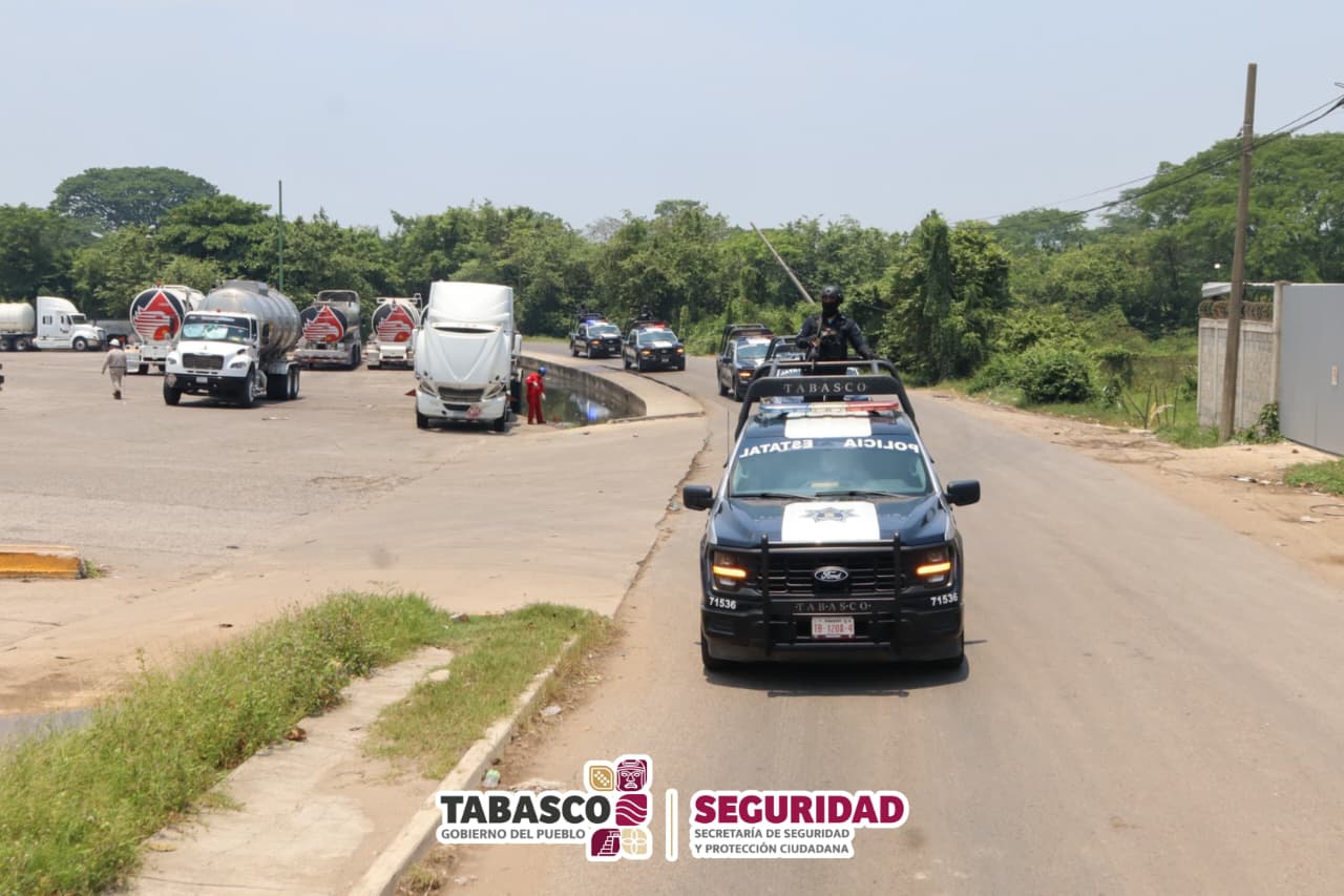 SSPC fortalece la paz social con recorridos diarios en colonias y comunidades de Tabasco