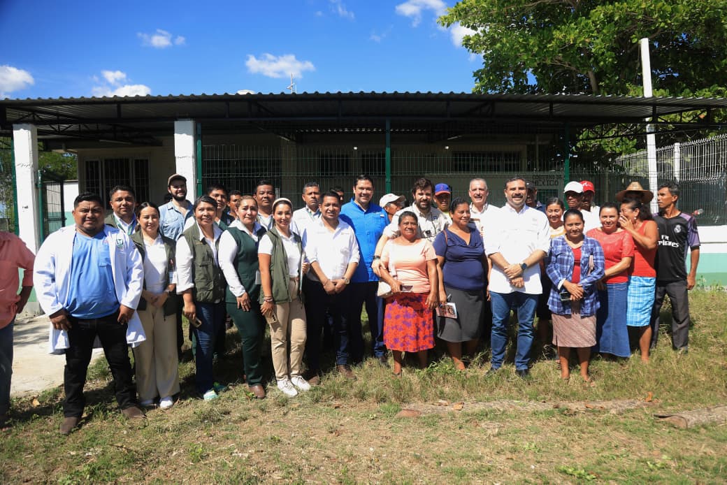 Supervisan fortalecimiento de servicios de salud en comunidad ribereña de Centla