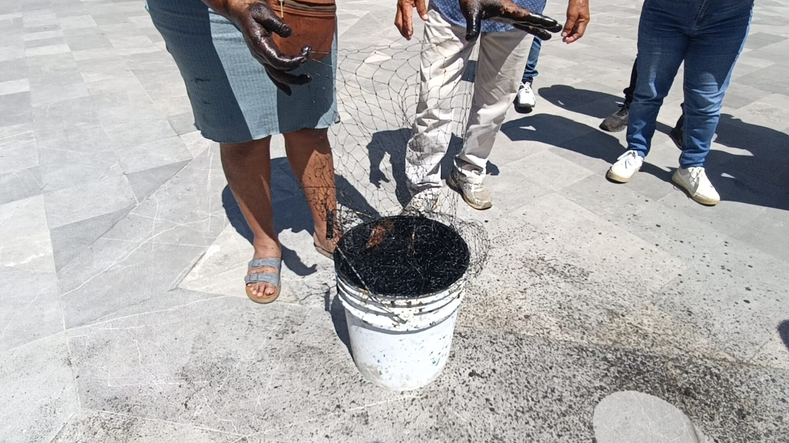 Pescadores de Tonalá denuncian abandono tras derrame en la Sonda de Campeche