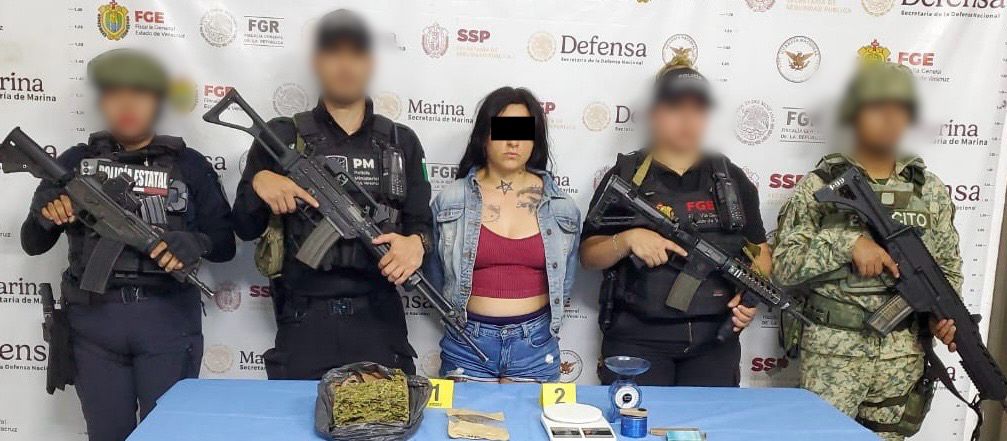 Detienen a 39 personas y aseguran drogas, armas y vehículos en operativos en Veracruz