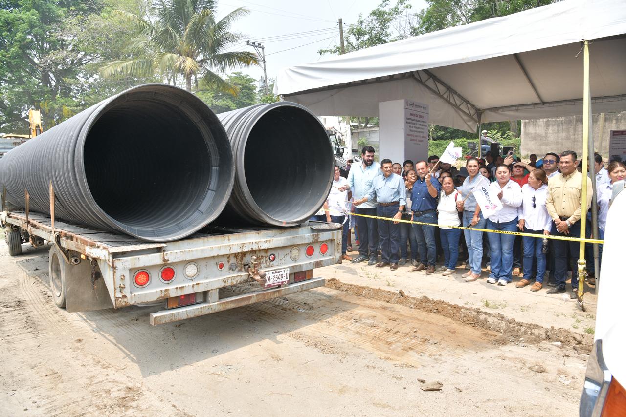 Arrancan obras en Cárdenas por más de 45 mdp para fortalecer infraestructura hidráulica y carretera…