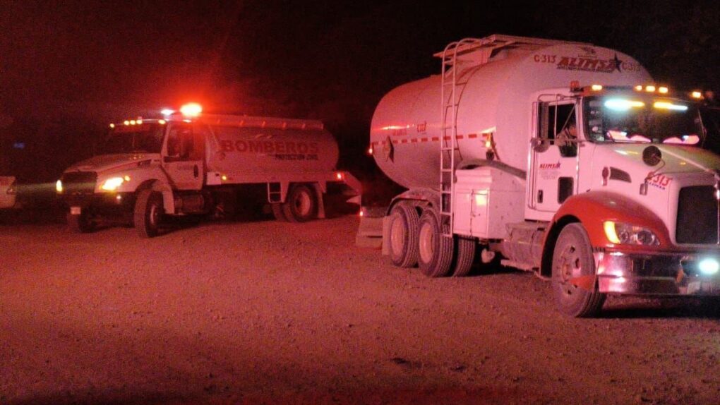 Atienden fuga de gas con incendio activo en pozo Krem 1 en Las Choapas, Veracruz