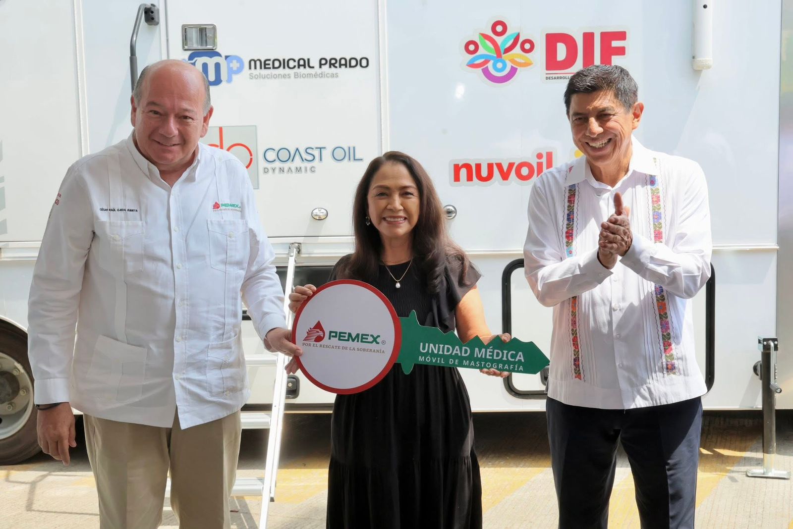 Pemex fortalece salud de mujeres oaxaqueñas con Unidad Médica Móvil de Mastografía…