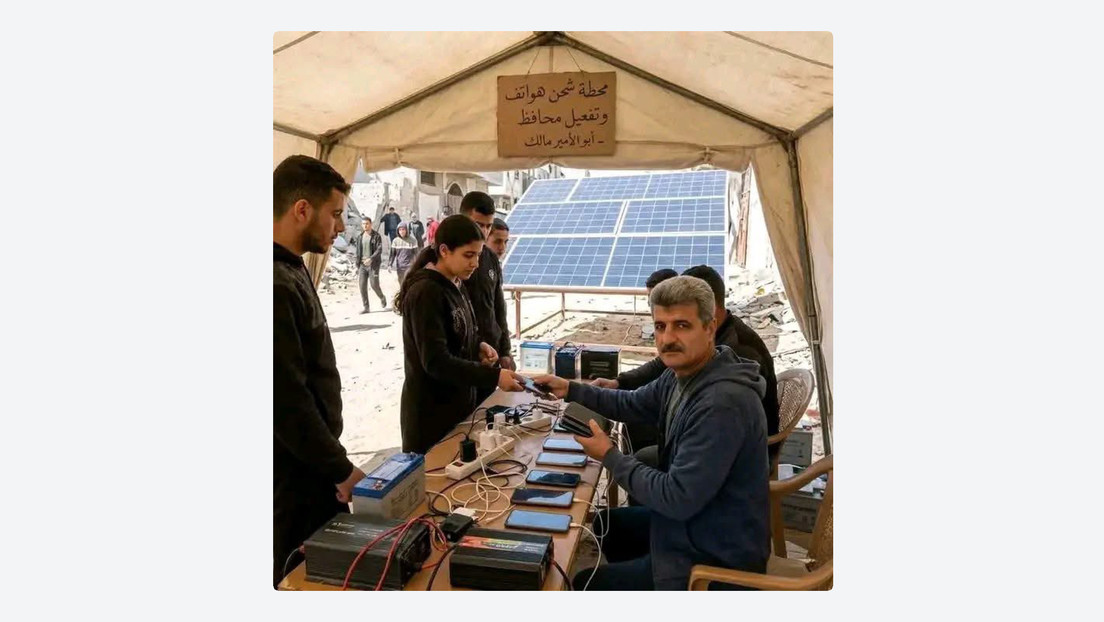 Ataque con drones en Gaza deja sin vida a ciudadano que brindaba recarga solar de teléfonos