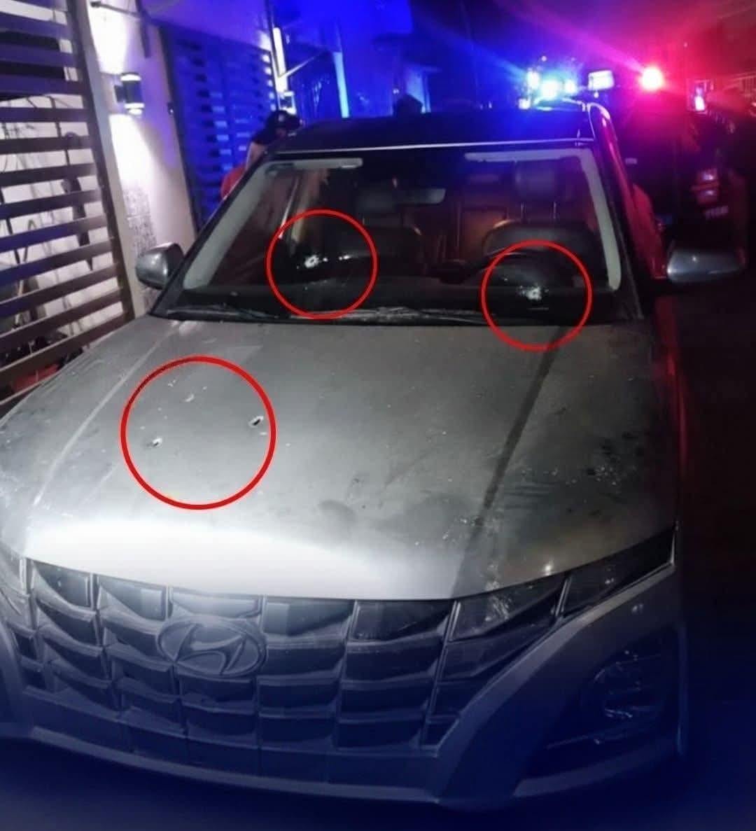 Ataque armado contra vivienda y vehículo de delegada municipal en Gaviotas Norte, Villahermosa