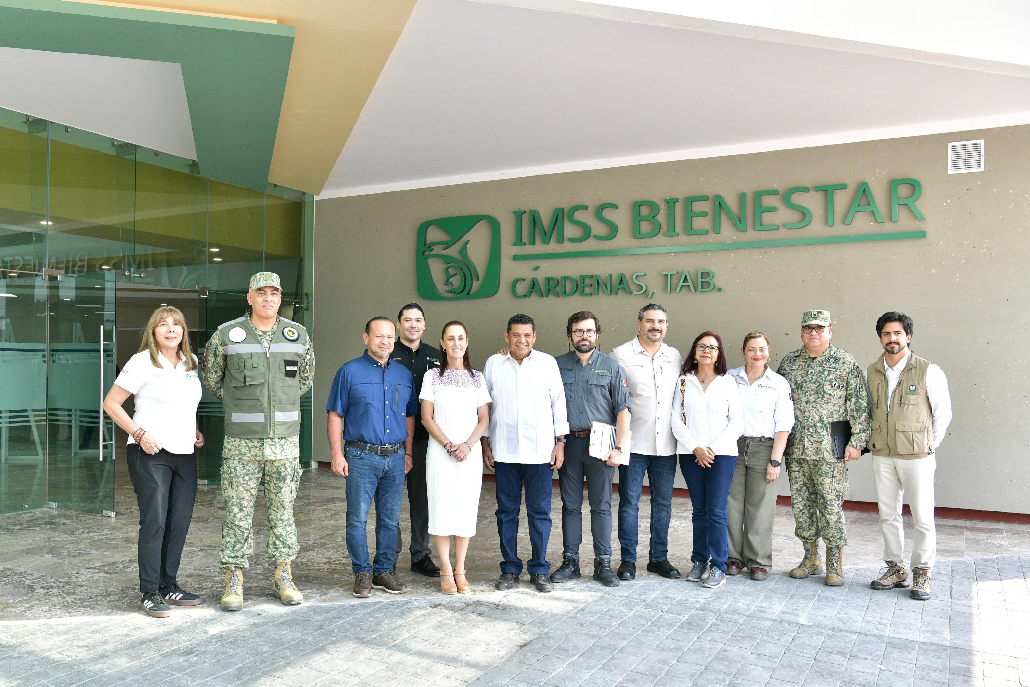 Concluida, la obra civil del Hospital IMSS-Bienestar de Cárdenas…inicia su equipamiento: Claudia Sheinbaum