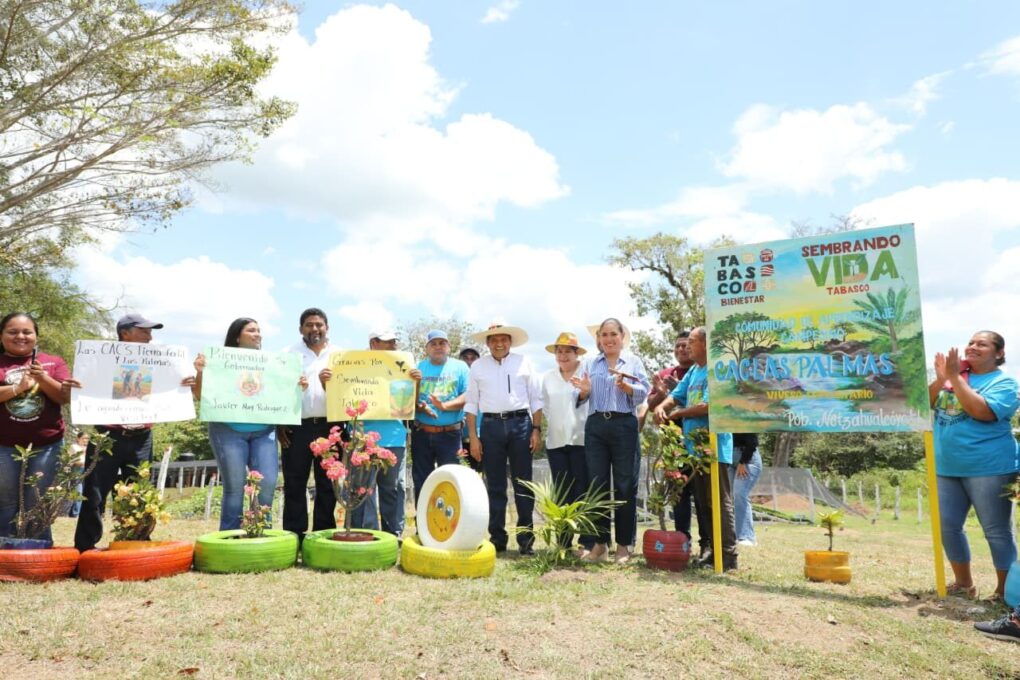 “Nunca antes en la historia de Tabasco un Gobernador le había metido tanto dinero a rescatar el campo” reconocen beneficiarios de Sembrando Vida y Crédito Ganadero a la Palabra