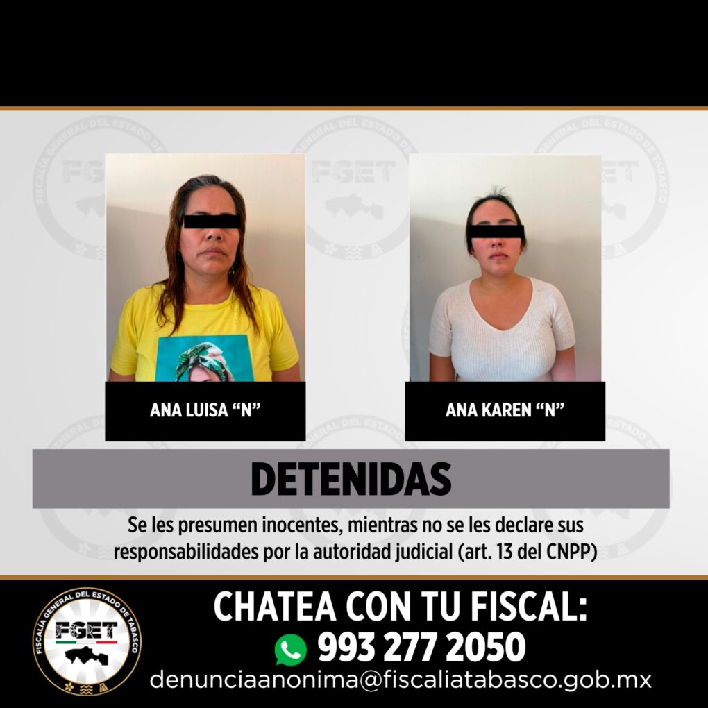 Caen en rancho de Jalapa dos mujeres de “La Barredora” con droga, armas y más de 30 vehículos de lujo robados…