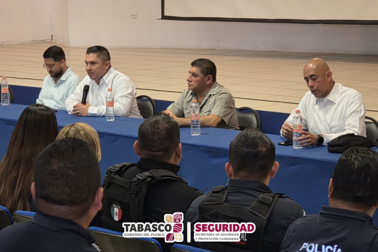 Nueva etapa en SSPC Tabasco; asumen mandos Alejandro Leal López y Omar Castañeda Ríos…