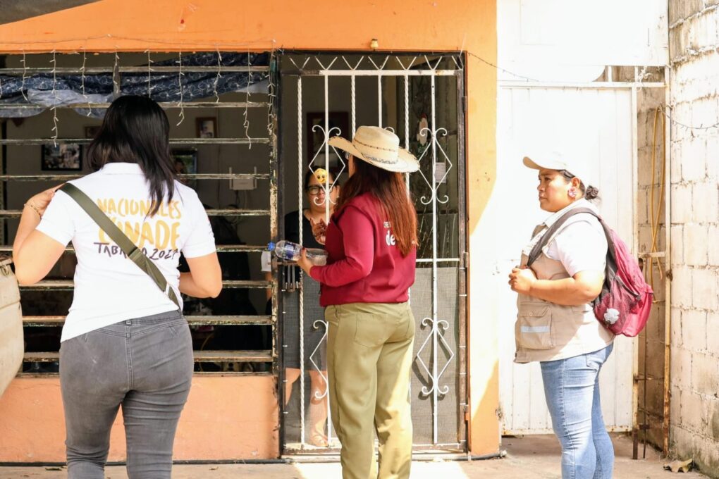 Realizan censo en colonia Francisco Villa para dar certeza jurídica a más de mil 200 predios